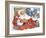 Santa's Glow-Hal Frenck-Framed Giclee Print