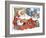 Santa's Glow-Hal Frenck-Framed Giclee Print