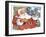 Santa's Glow-Hal Frenck-Framed Giclee Print