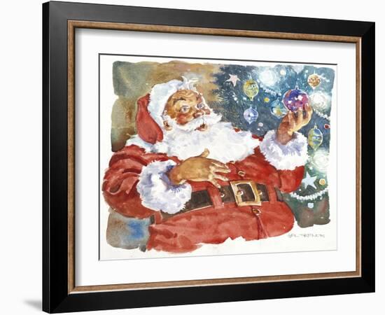 Santa's Glow-Hal Frenck-Framed Giclee Print