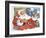 Santa's Glow-Hal Frenck-Framed Giclee Print