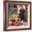 "Santa's Helper", December 27,1947-Norman Rockwell-Framed Giclee Print