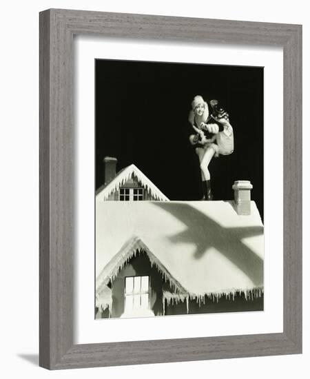 Santa's Helper-null-Framed Photo