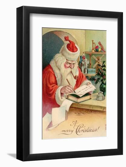 Santa's Letter-Hulton Archive-Framed Photographic Print