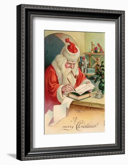 Santa's Letter-Hulton Archive-Framed Photographic Print