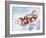 Santa's New Sleigh-Hal Frenck-Framed Giclee Print