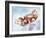 Santa's New Sleigh-Hal Frenck-Framed Giclee Print