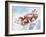 Santa's New Sleigh-Hal Frenck-Framed Giclee Print