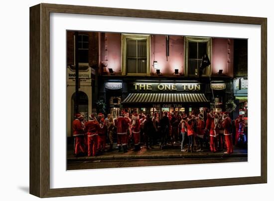 Santa's Teambuilding-Walde Jansky-Framed Photographic Print