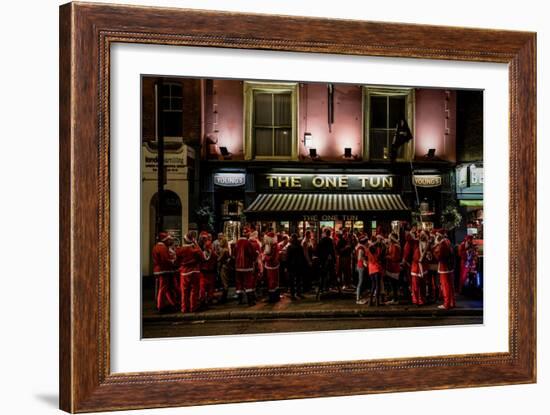 Santa's Teambuilding-Walde Jansky-Framed Photographic Print