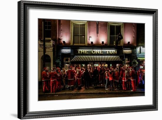 Santa's Teambuilding-Walde Jansky-Framed Photographic Print