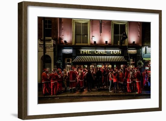 Santa's Teambuilding-Walde Jansky-Framed Photographic Print