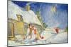 Santa's Visit, 1999-David Cooke-Mounted Giclee Print