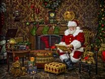 My Work Here is Done-Santa’s Workshop-Giclee Print