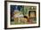 Santa Sleeping by the Fire, 1995-David Cooke-Framed Giclee Print