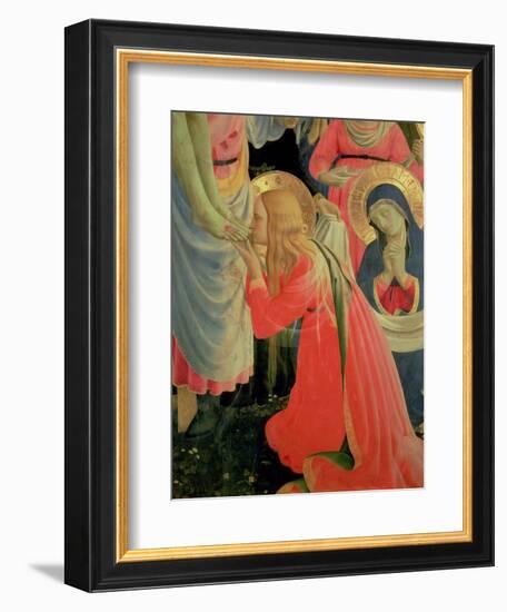 Santa Trinita Altarpiece, Detail of Mary Magdalene, circa 1434-Fra Angelico-Framed Giclee Print