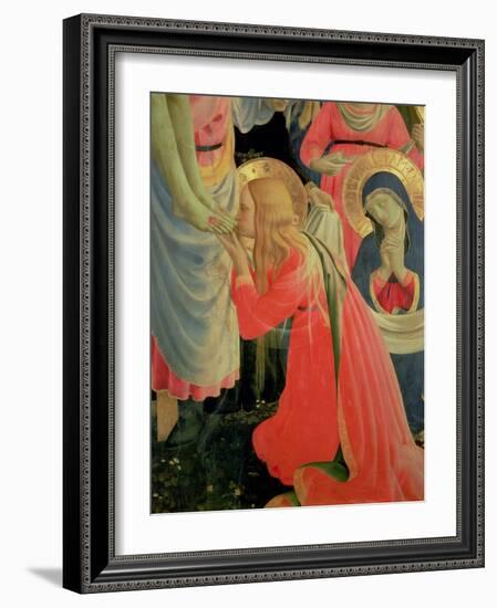 Santa Trinita Altarpiece, Detail of Mary Magdalene, circa 1434-Fra Angelico-Framed Giclee Print