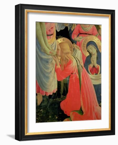 Santa Trinita Altarpiece, Detail of Mary Magdalene, circa 1434-Fra Angelico-Framed Giclee Print