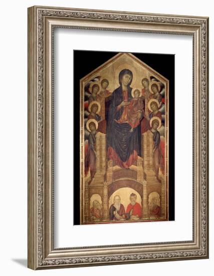 Santa Trinita Maesta by Cimabue-null-Framed Photographic Print