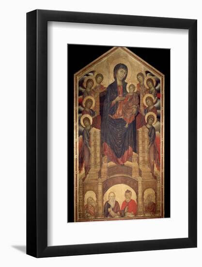 Santa Trinita Maesta by Cimabue-null-Framed Photographic Print