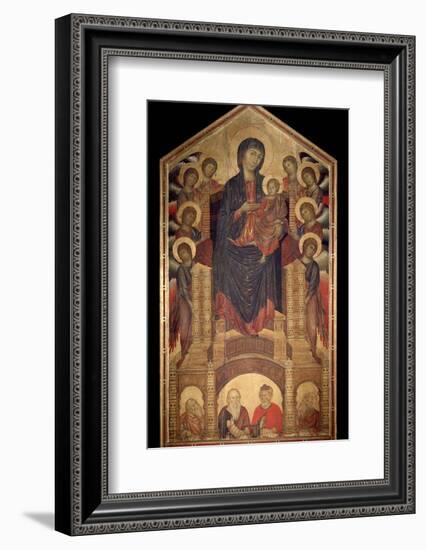 Santa Trinita Maesta by Cimabue-null-Framed Photographic Print