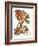 "Santa Up a Ladder,"December 20, 1930-Joseph Christian Leyendecker-Framed Giclee Print