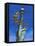 Santa Visits Lady Liberty-Ben Otero-Framed Premier Image Canvas