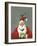 Santa with Bluebirds-Margaret Wilson-Framed Giclee Print