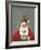 Santa with Bluebirds-Margaret Wilson-Framed Giclee Print