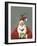 Santa with Bluebirds-Margaret Wilson-Framed Giclee Print