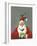 Santa with Bluebirds-Margaret Wilson-Framed Giclee Print