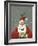 Santa with Bluebirds-Margaret Wilson-Framed Giclee Print