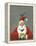 Santa with Bluebirds-Margaret Wilson-Framed Premier Image Canvas