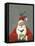 Santa with Bluebirds-Margaret Wilson-Framed Premier Image Canvas