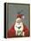 Santa with Bluebirds-Margaret Wilson-Framed Premier Image Canvas