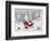 Santa With Sleigh-MAKIKO-Framed Giclee Print