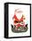 Santa with Train - Jack & Jill-Jack Weaver-Framed Premier Image Canvas