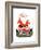 Santa with Train - Jack & Jill-Jack Weaver-Framed Giclee Print