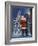 Santa Wreath-John Zaccheo-Framed Giclee Print