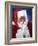 santa2-Meadowpaint-Framed Giclee Print