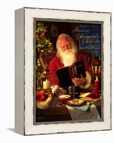 Santa-Jason Bullard-Framed Premier Image Canvas