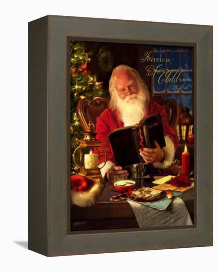 Santa-Jason Bullard-Framed Premier Image Canvas