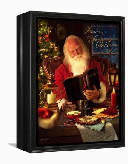 Santa-Jason Bullard-Framed Premier Image Canvas