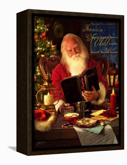 Santa-Jason Bullard-Framed Premier Image Canvas