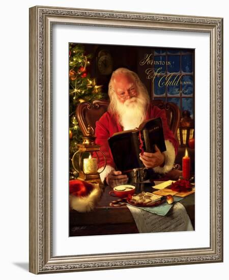 Santa-Jason Bullard-Framed Giclee Print