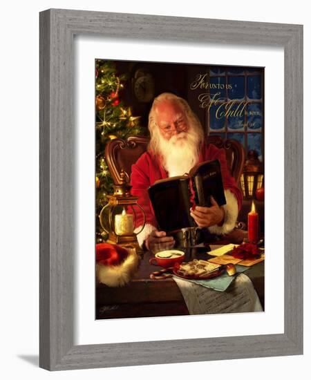 Santa-Jason Bullard-Framed Giclee Print