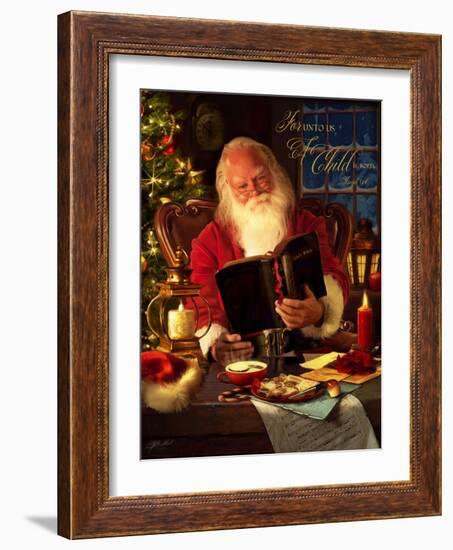 Santa-Jason Bullard-Framed Giclee Print