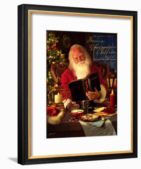 Santa-Jason Bullard-Framed Giclee Print