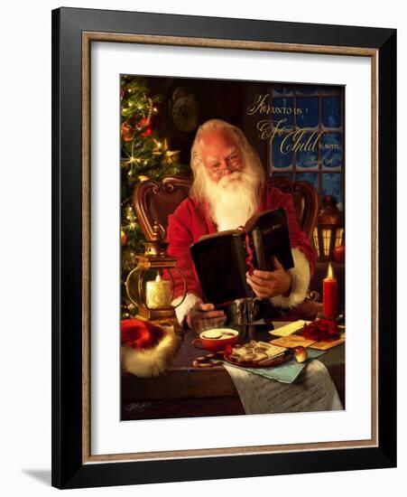 Santa-Jason Bullard-Framed Giclee Print