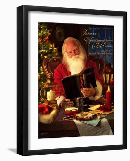 Santa-Jason Bullard-Framed Giclee Print